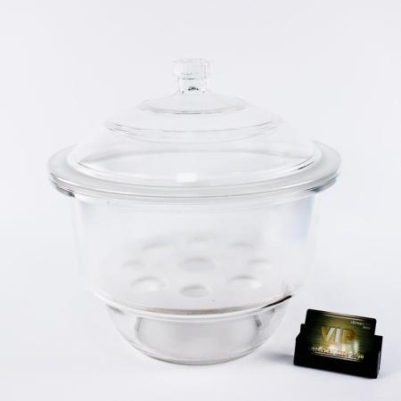 Эксикатор 2-300, 300 мм, без крана, светлое стекло