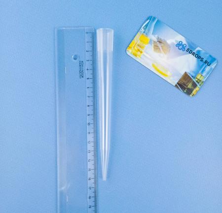 Наконечники 10 000 мкл (10 мл), не стерильные, без фильтра, L=160 мм, 100 шт/пакет