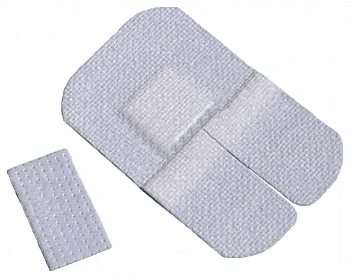 Лейкопластырь фиксирующий, на нетканой основе, 6*8 см, с двумя впитывающими подушечками, 25 шт/упак, для фиксации кататеров