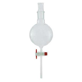 Воронка делительная 250 мл, шарообразная, с фторопластовым краном, (ГОСТ 1770-74)