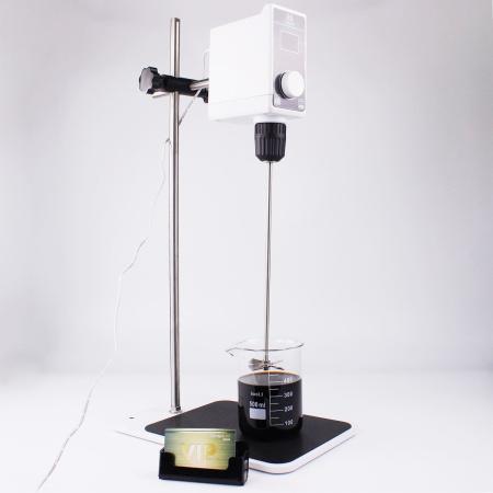 Верхнеприводная мешалка 5drops-OSS-30, с цифровым дисплеем, до 20 литров, максимальная вязкость 16000 Мпа