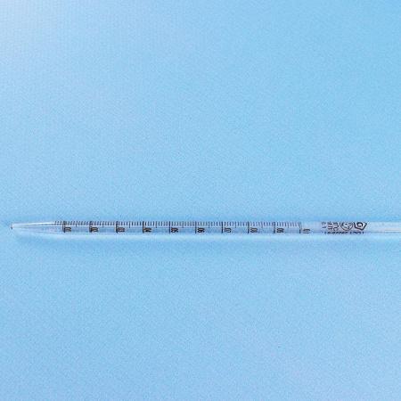 Пипетка мерная 2-2-2-0,1, объем 0,1 мл, полный слив, с расширением, 2 класс, 10 шт/упак  (без поверки) Пипетка мерная 2-2-2-0,1, объем 0,1 мл, полный слив, с расширением, 2 класс, 10 шт/упак  (без поверки)