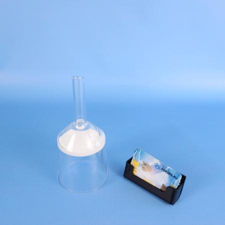 Воронка фильтровальная лабораторная (Шотта), диаметр 70 мм, пор. 40 мкм, без шлифа