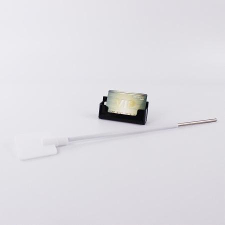 Мешальник для верхнеприводных мешалок 5drops, пластинчатого типа, нержавеющая сталь с фторопластовым покрытием, 350 мм