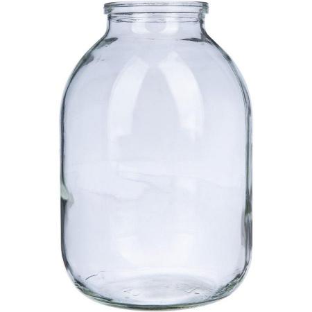 Банка стеклянная, 10 литров винная "Белая лоза" с винтовым горлом - Под заказ