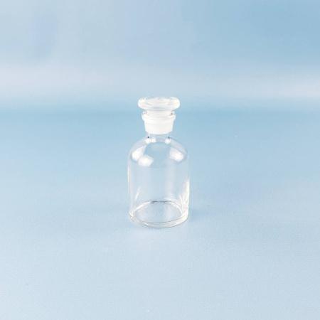 Склянка (штанглас) 5drops, 125 мл, светлое стекло, с притёртой пробкой, узкое горло - В наличии