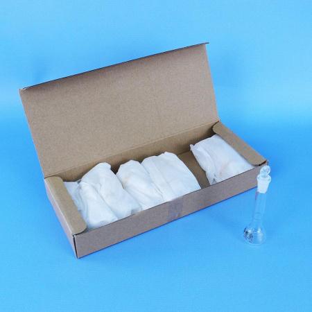 Колба мерная 2-10-2, 10 мл, 2 класс точности, стеклянная пробка, шлиф 10/19