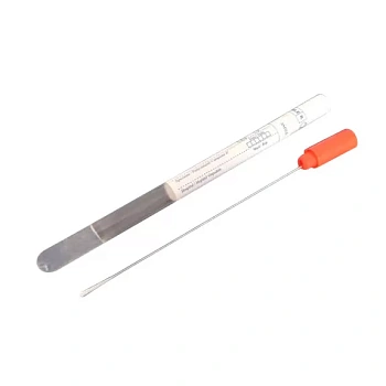 Тампон-зонд в пробирке 12х150 мм, со средой AMIES, алюминий/вискоза, стерил., IT, 150 шт/упак Тампон-зонд в пробирке 12х150 мм, со средой AMIES, алюминий/вискоза, стерил., IT, 150 шт/упак