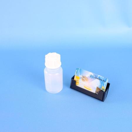 Банка для реактивов, 100 мл, ПП, широкое горло, градуированная