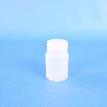 Банка из полиэтилена (ПЭ) 60 мл, с винтовой крышкой и прокладкой