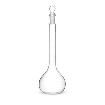 Колба мерная 2-10-1, 10 мл, 1-го кл.точности, с пробкой (ГОСТ 1770-74) Колба мерная 2-10-1, 10 мл, 1-го кл.точности, с пробкой (ГОСТ 1770-74)