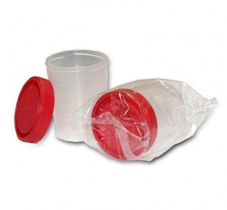 Контейнер лабораторный для взятия проб с завинчивающейся крышкой 30 мл, упаковка 400 шт - Под заказ