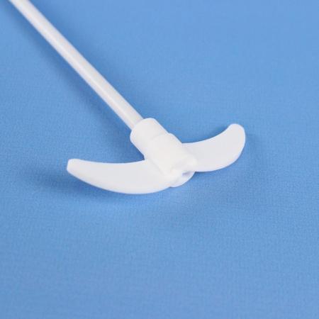 Мешальник для верхнеприводных мешалок, 2 лопасти, нержавеющая сталь с фторопластовым покрытием, 350 мм