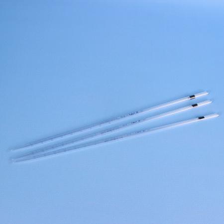 Пипетка градуированная 2-1-2-2, объем 2 мл, полный слив, исп. прямое, 2 класс, 10 шт/упак - В наличии