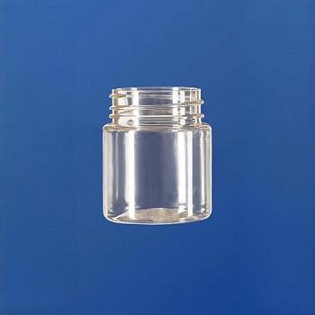 Банка 40 мл, горло 38/415 мм, ПЭТ, прозрачная, без крышки, 800 шт/упак