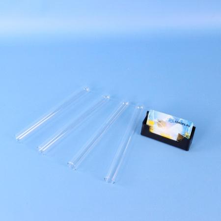 Пробирка цилиндрическая ПБ2-21х200 мм, стекло, биологическая, 100 шт/упак