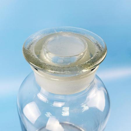 Склянка (штанглас), 5000 мл, светлое стекло, с притёртой пробкой, широкое горло