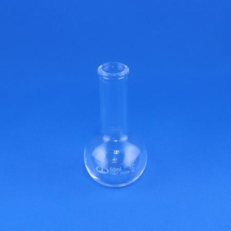 Колба плоскодонная П-2-50, 50 мл, горло 22 мм, без шлифа - В наличии