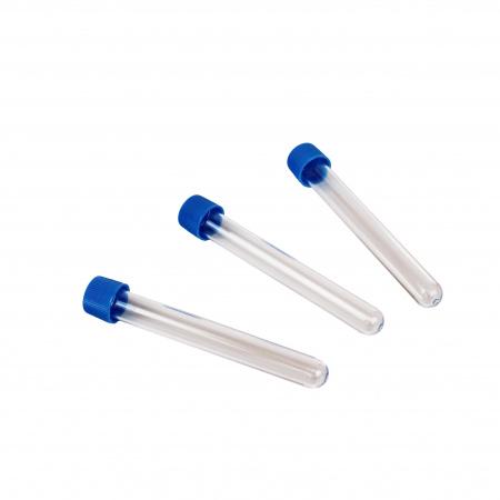 Пробирка цилиндрическая 15 мл, 16х120 мм, п/с, нестерил., без град-ки, с винт., крышкой, M.Med, 1000 шт/упак - В наличии