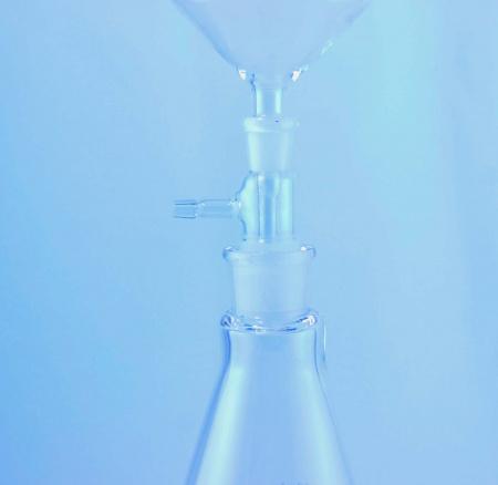 Система вакуумной фильтрации "NanoFiltr" на 2000 мл, с воронкой ВФ-125 мм, пор. 16 мкм + насос "5Drops" 115-SG