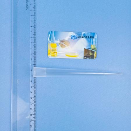 Наконечники 10 000 мкл (10 мл), не стерильные, без фильтра, L=160 мм, 100 шт/пакет