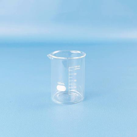 Стакан лабораторный низкий 5drops Н-1-100, 100 мл, стекло Boro 3.3, градуированный - В наличии