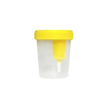 Контейнер для взятия проб 120 мл, с держателем, стерил., инд.упак., 300 шт/упак Контейнер для взятия проб 120 мл, с держателем, стерил., инд.упак., 300 шт/упак