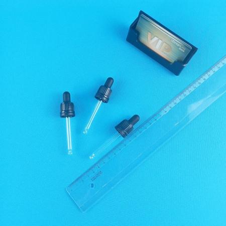 Крышка для капельных флаконов 30 мл, горло G18, с пипеткой, пластиковая, с кпв, 100 шт/упак