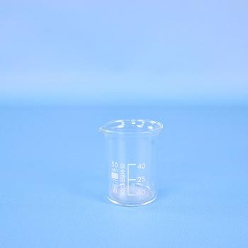 Стакан лабораторный низкий Н-1-50, 50 мл, с носиком (ГОСТ 25336-82) Стакан лабораторный низкий Н-1-50, 50 мл, с носиком (ГОСТ 25336-82)