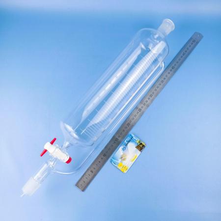 Воронка капельная цилиндрическая 5drops ВД-2-2000, 2000 мл, с компенсатором давления, шлиф 29/32