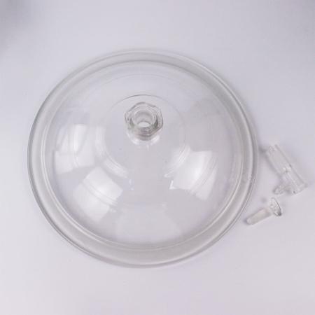 Эксикатор вакуумный 5drops 1-300 мм, 300 мм, с краном, светлое стекло