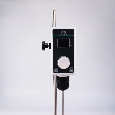 Верхнеприводная мешалка 5drops-OSS-30, с цифровым дисплеем, до 20 литров, максимальная вязкость 16000 Мпа