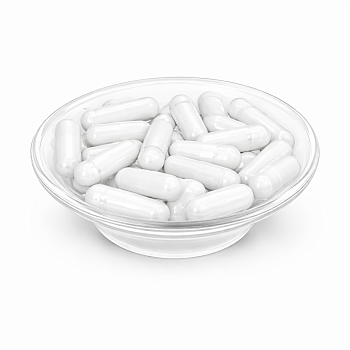 Капсулы №0, кишечнорастворимые, белые, 100 000 шт/короб