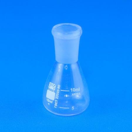 Колба коническая (Эрленмейера) КН-1-10, 10 мл, шлиф 14/23 Колба коническая (Эрленмейера) КН-1-10, 10 мл, шлиф 14/23 - В наличии