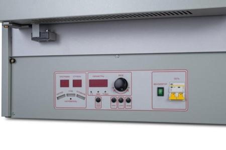 Муфельная печь 50 л, +200/+1300 °C, с многоступенчатым микропроцессорным терморегулятором и вытяжкой