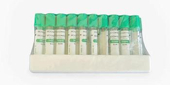 Пробирка вакуумная с литий гепарином 4 мл, 13х75 мм, 100 шт, пластик, для исследования плазмы, RT