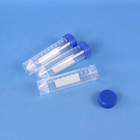 Пробирка коническая 50 мл, 29х117 мм, п/п, нестерил., с град-ой., с винт.,крышкой, с юбкой уст-ти, M.Med, 50 шт/упак