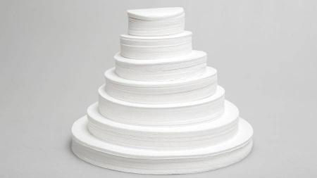 Фильтры обеззоленные "Красная лента", диаметр 55 мм, 100 шт/упак