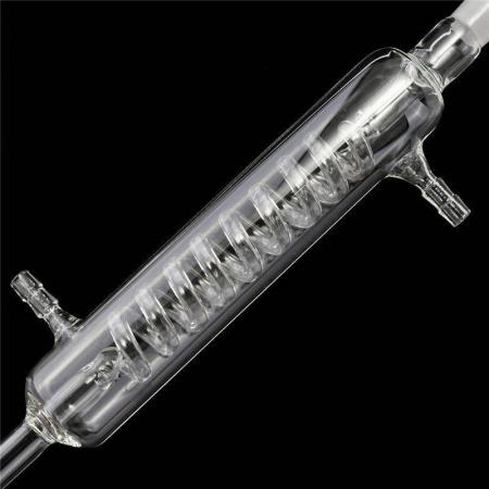 Змеевиковый (спиральный) холодильник, 200 мм, шлифы 14/23-14-23