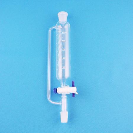 Воронка капельная цилиндрическая 5drops ВД-2-125, 125 мл, с компенсатором давления, шлиф 19/26 - В наличии