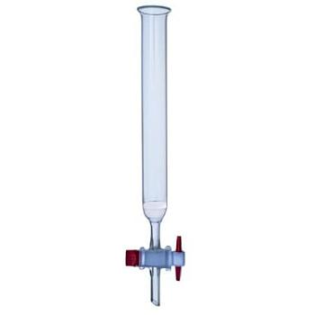 Хроматографическая колонка, 254х17 мм, с PTFE краном, с фильтром ПОР 100, 1 шт Хроматографическая колонка, 254х17 мм, с PTFE краном, с фильтром ПОР 100, 1 шт
