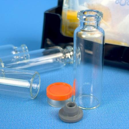 Колпачок для инъекционных флаконов, горло G13, комбинированный, алюминий/пластик