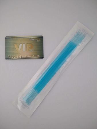 Петли бактериологические с иглой Gr-Med, 10 мкл, стерильные, 100 шт/упак