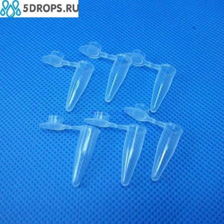 Пробирка микроцентрифужная (Эппендорфа) 0,2 мл, п/п, без град-ки., нестерил., Gr.Med, 1000 шт/упак