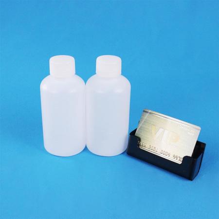 Бутыль, 250 мл, ПЭ, с винтовой крышкой и прокладкой