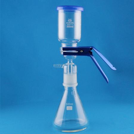 Система вакуумной фильтрации "MicroFilter-5Drops", приемная колба 500 мл, воронка на 300 мл - В наличии