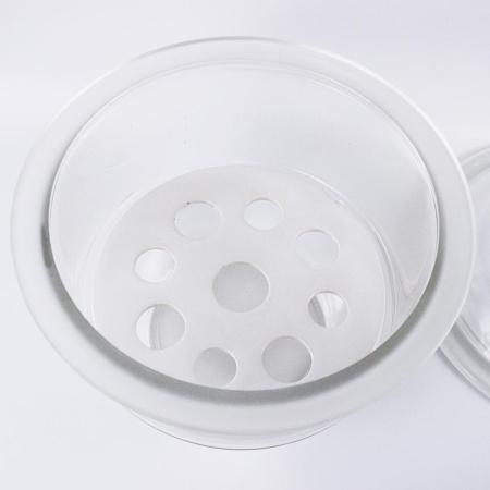 Эксикатор 2-300, 300 мм, без крана, светлое стекло