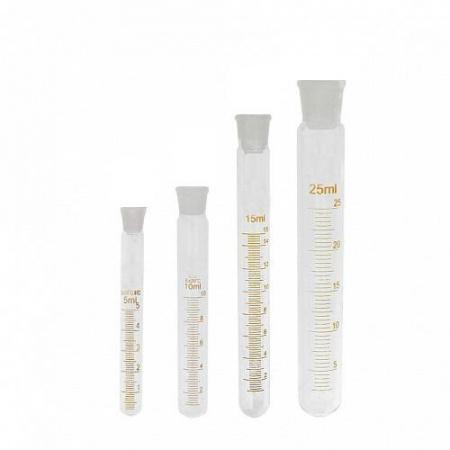 Пробирка мерная ПМ-2-10-14/23, 10 мл, 17х150 мм, стекло, шлиф 14/23, 10 шт/упак - В наличии