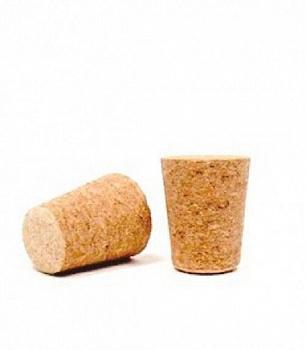 Пробка корковая конусная №7 38х30 мм h 27мм Пробка корковая конусная №7 38х30 мм h 27мм