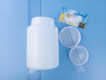 Банка, 500 мл, ПЭ, с винтовой крышкой и прокладкой